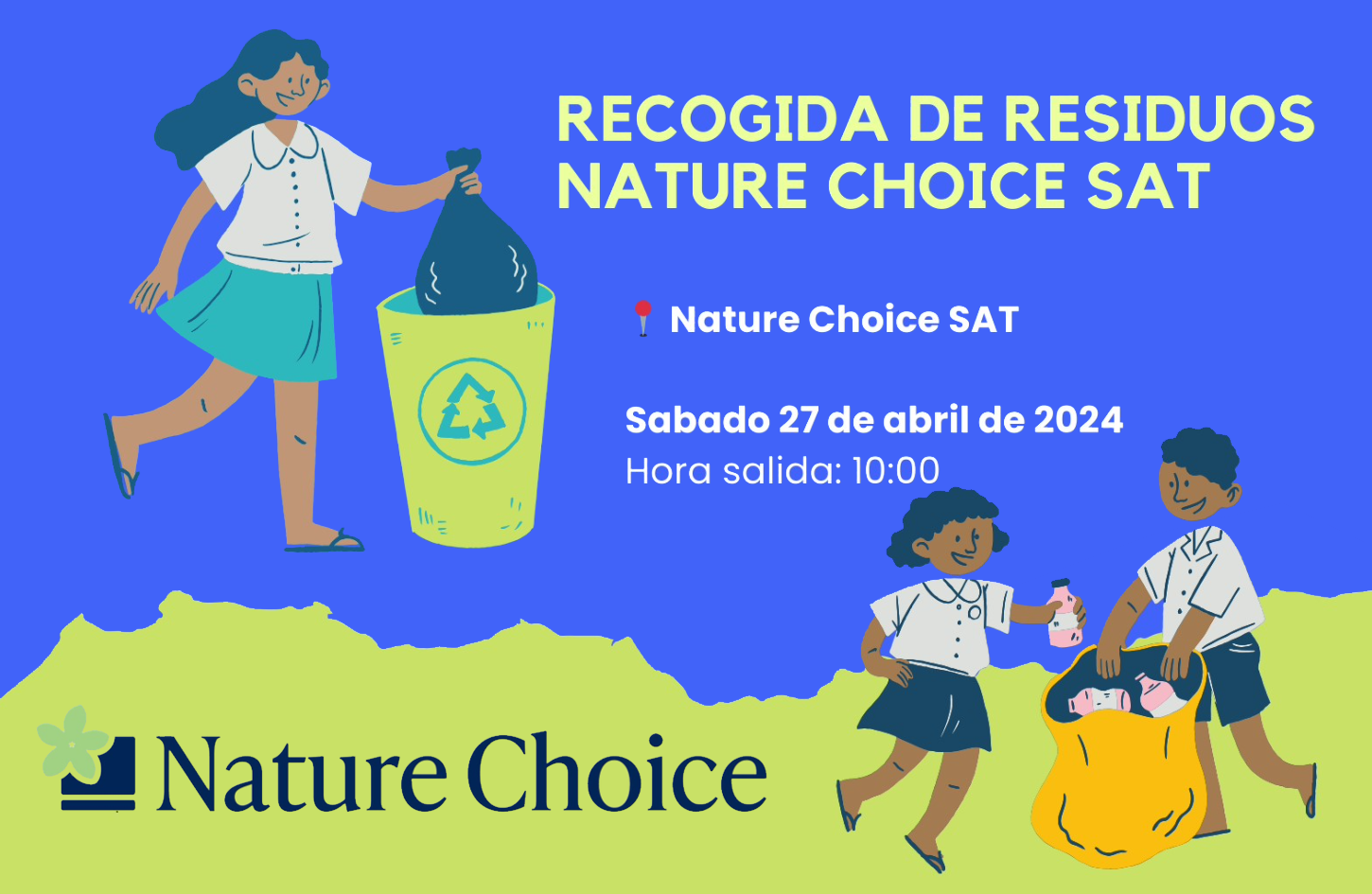 Nature Choice lanza una iniciativa de recogida de residuos para preservar el Medio Ambiente